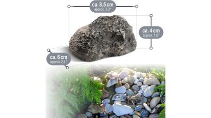 Esta piedra para esconder las llaves tiene el tama?o de una roca natural