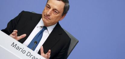 El presidente del BCE, Mario Draghi.