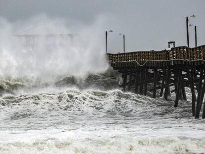 A destruição do furacão Florence, em imagens