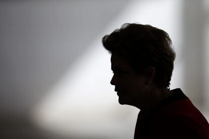 A presidenta Dilma Rousseff, na &uacute;ltima sexta-feira.