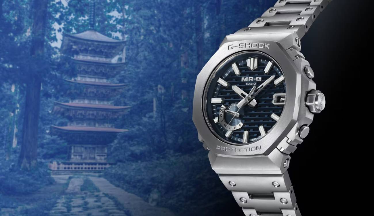 Casio rinde homenaje a la arquitectura sagrada japonesa con un reloj único