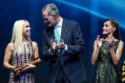 Spanish Royals Attend The First Edition Of The &#8216;La Vanguardia Awards&#8217; In Barcelona