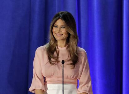 Melania Trump, esposa de Donald Trump.