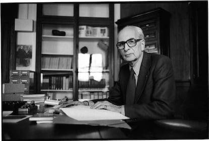 Claude Lévi-Strauss, el 10 de mayo de 1979 en París.