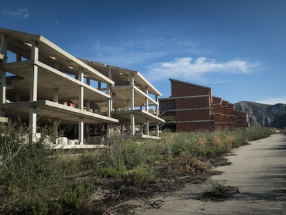 Viviendas abandonadas en Villajoyosa Alicante