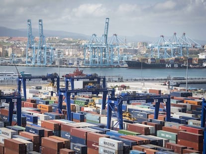 El puerto de Algeciras es uno de los puntos de mayor entrada de cocaína de Europa.