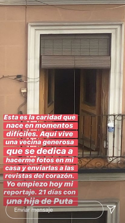 Imagen que Jaime Lorente ha colgado en su perfil de Instagram