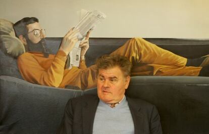 Walter Haubrich, durante una visita a EL PAÍS en 2006.