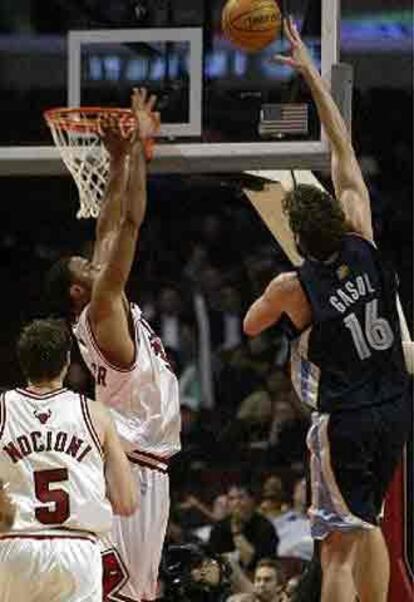 Gasol muestra un buen nivel en la pretemporada.