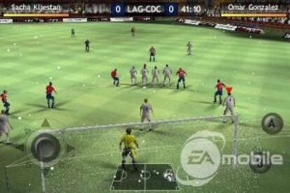 Videojuego FIFA de EA Mobile