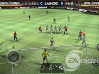 Videojuego FIFA de EA Mobile