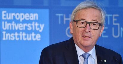 El presidente de la Comisión de la Unión Europea, Jean-Claude Juncker.