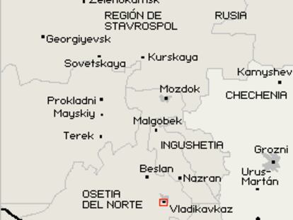 Vladikavkaz, Osetia del Norte, Rusia