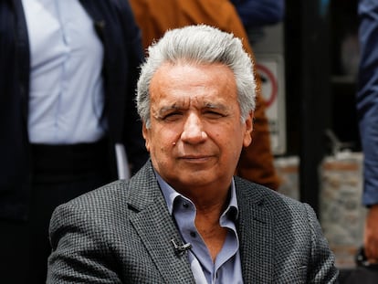 El exmandatario Lenin Moreno, en una imagen de 2019.