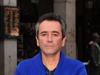 El escritor y periodista colombiano Evelio Rosero, en Segovia. 