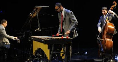 Actuación de Jason Marsalis en el Festival de Jazz de Vitoria, el martes 14.