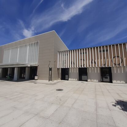 Estación de Badajoz, tras su remodelación para adaptarla a la alta velocidad.