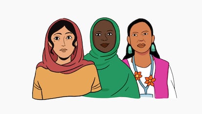 Tres mujeres, tres países y una crisis global