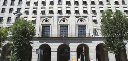 Fachada del Ministerio de Empleo.