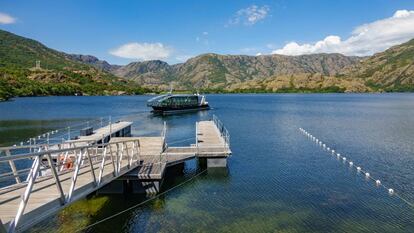 El crucero ambiental en el lago de Sanabria, en la provincia de Zamora.