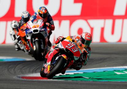 Marc Márquez, en Assen.