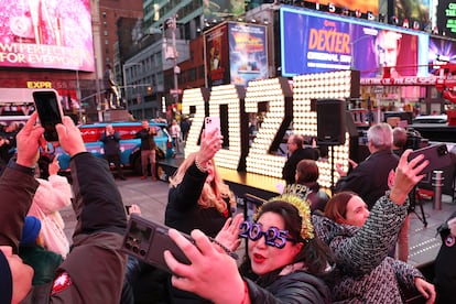 Ensayo del fin de a?o, el pasado 18 de diciembre en Nueva York.