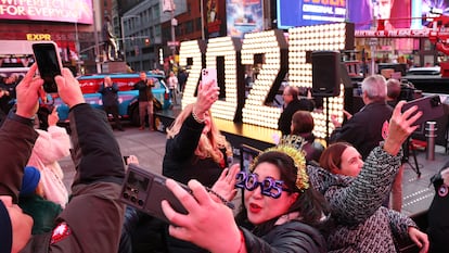 Ensayo del fin de año, el pasado 18 de diciembre en Nueva York.