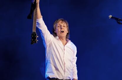 McCartney, durante um show em Chicago em julho.