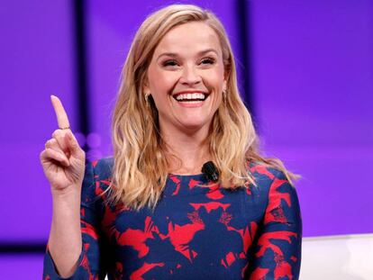 Reese Witherspoon en una convención sobre mujeres celebrada en San José, California (EE UU) en febrero de 2018.