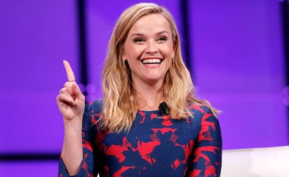 Reese Witherspoon en una convención sobre mujeres celebrada en San José, California (EE UU) en febrero de 2018.