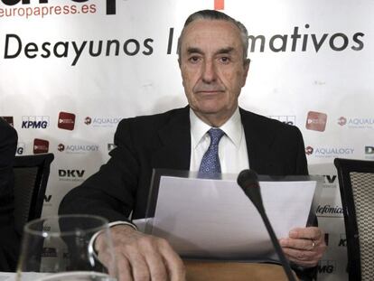 El presidente de la Comisi&oacute;n Nacional de los Mercados y la Competencia (CNMC), Jos&eacute; Mar&iacute;a Mar&iacute;n Quemada. 