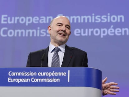 El comisario europeo de Asuntos Econ&oacute;micos y Financieros, Pierre Moscovici