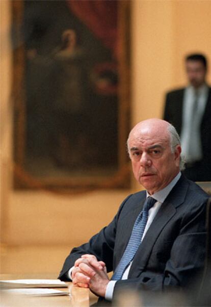 El presidente del BBVA, Francisco González,  en una imagen de 2003.