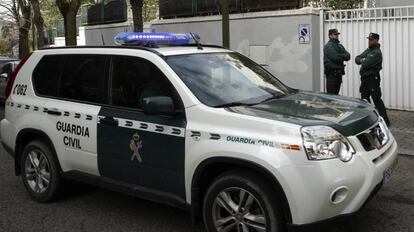 Un coche de la Guardia Civil.