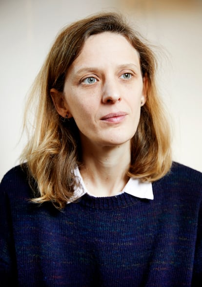 La directora francesa Mia Hansen-Løve, a principios de marzo en París.