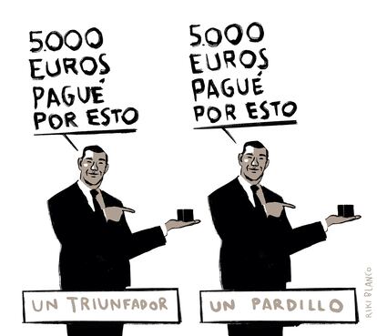 Viñeta de Riki Blanco del 8 de enero de 2023