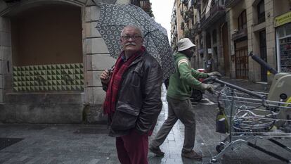 Eugeni Madueño al Raval de Barcelona.