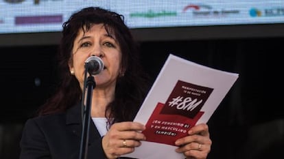 La diputada de Vox de la Asamblea de Madrid Alicia Rubio, en 2019.