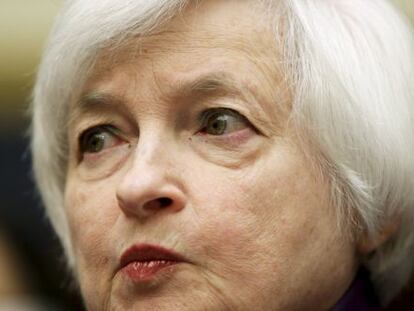 La presidente de la Fed, Janet Yellen.