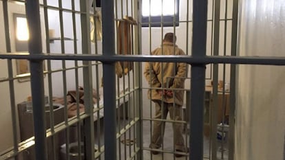 El Chapo, en una celda de la cárcel de El Altiplano (México).