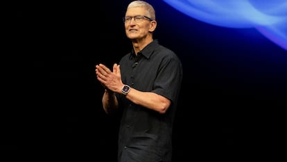 Tim Cook, CEO de Apple, el 9 de septiembre.