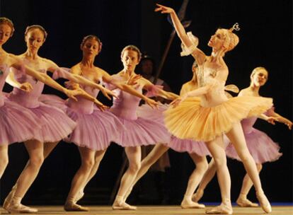 Un momento de La Bella durmiente, representado por el Marinskii en la Royal Opera House de Londres el pasado viernes.