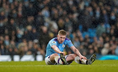 El belga Kevin de Bruyne, el fichaje más caro de la historia del Manchester City tras abonar el club inglés 76 millones de euros en 2015 al Wolfsburgo.