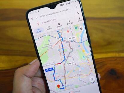 Google Maps quiere que las opciones de navegación estén en un único sitio