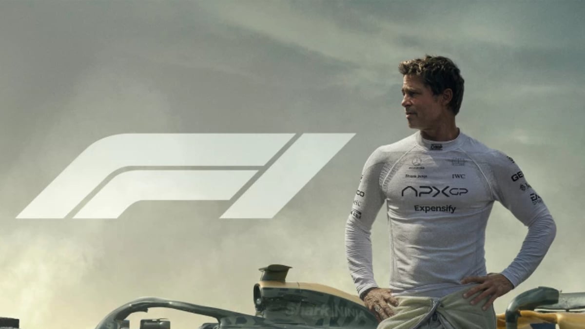 Imagen promocional de 'F1', película emitida por Movistar Plus+.