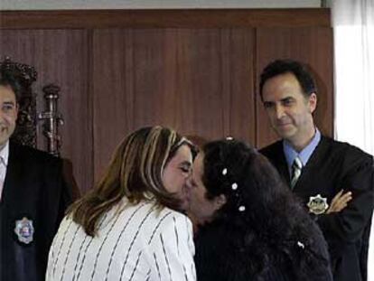 Una boda gay en Mollet del Vallés (Barcelona).