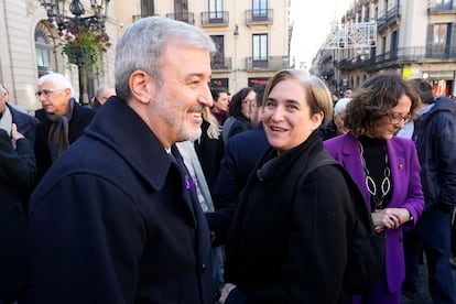 Jaume Collboni y Ada Colau