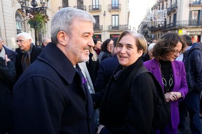 Jaume Collboni y Ada Colau