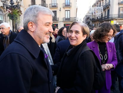 Jaume Collboni y Ada Colau