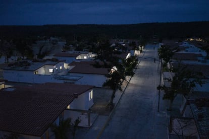 Las calles del centro penitenciario Morelos en Islas Marías.